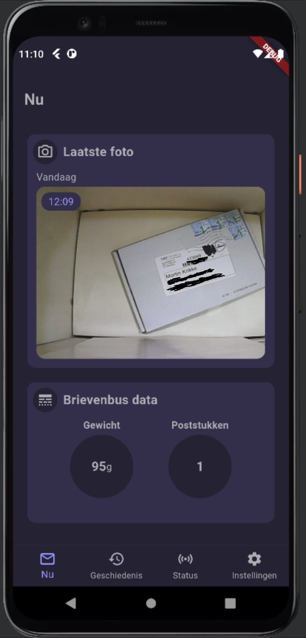 Smart Brievenbus App