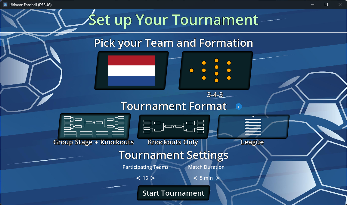 Ultimate Foosball Setup